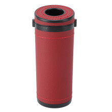 Car tissue and window breaker holder red leather tungsten