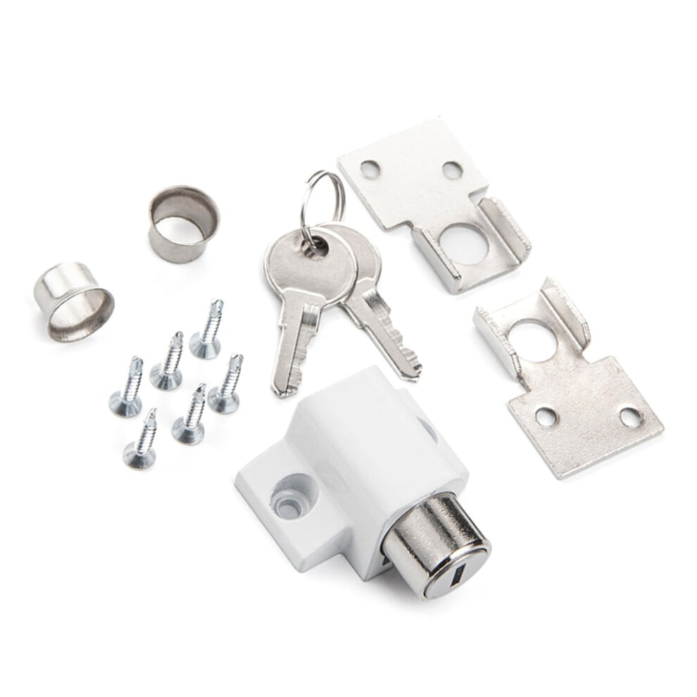 Keyed Metal Window Locks For Sliding Window Adjustable Security Window Stops Easy Installation Window Locks For Home 9555307683322