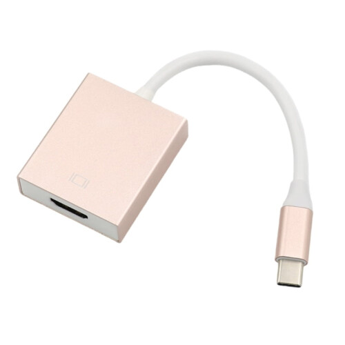 Προσαρμογέας USB C σε HDMI4K Οθόνη αλουμινίου με Smartphones, Tablets, Laptop για οθόνες