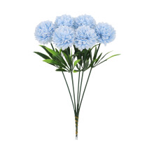 Hydrangea Artificial Flowers Artificial Flowers Home Simulation Creative Living Room Decoration Artificial Flower Bouquet (Blue)