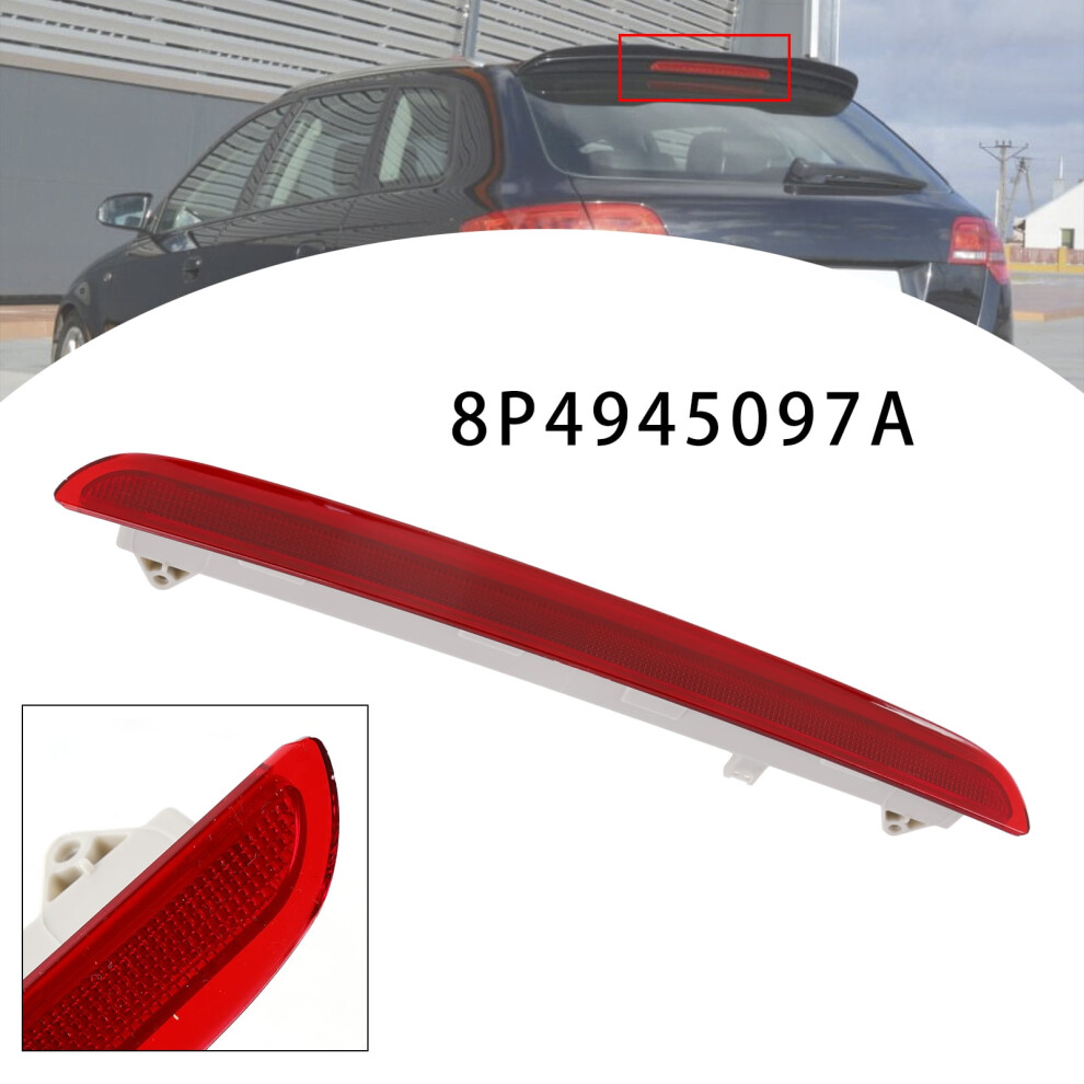 Rear Third 3Rd Brake Stop For Audi A3 S3 Rs3 8P Sportback 2004-2013, Light/Red 9450273047478
