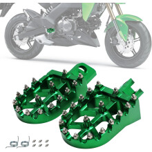 Podnóżki motocyklowe, podnóżki, pedały, styl MX, CNC, do Z125Pro, 2016-2024, czarne