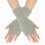Fingerless Thumb Hole Gloves Light Gray 7.5 Inch 1