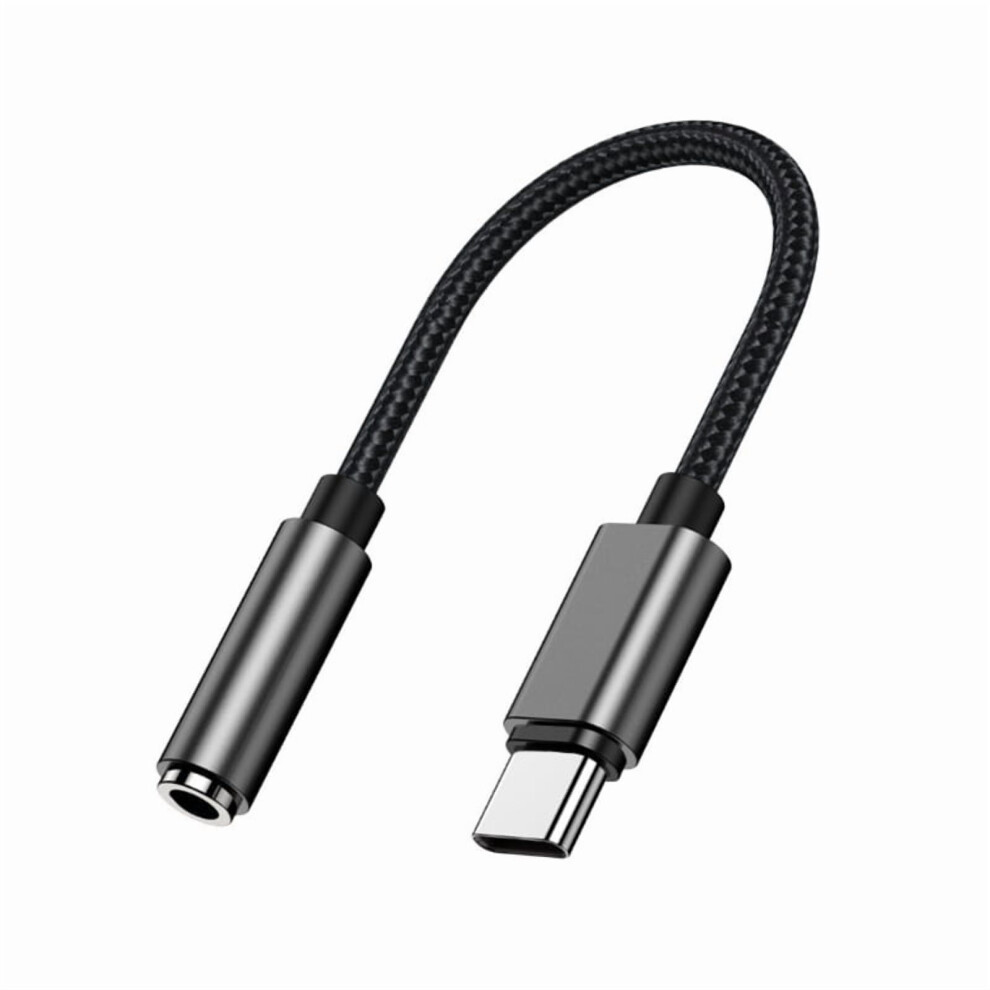 Type C To 3.5Mm Audio Cable, Dac Decoder Braided Cord For Music, Calls, And Control Wide Compatibility 9329345361401