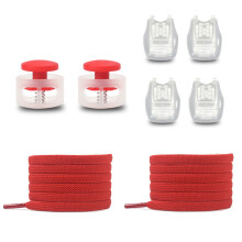 Adjustable Elastic Shoe Laces with Cord Lock Fasteners For Sneakers 3mm Wide 100cm Long Shoelaces For Kids Adults