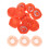 100Pcs Smoke Detector Dust Covers Fire Alarm Cover 3