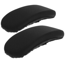 Office Chair Covers Armrest Black Soft Skin-Friendly Fabric Slipcovers