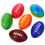 6er-Pack Mini-Rugby-Fußball-Ornamente (PU) 1