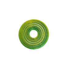 1PC Yellow Green 5.7CM 3D ring fingertip spinner: creative, personalized, and portable.