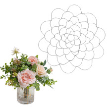 Stainless Steel Grid Clip Organizer for Vase Flower