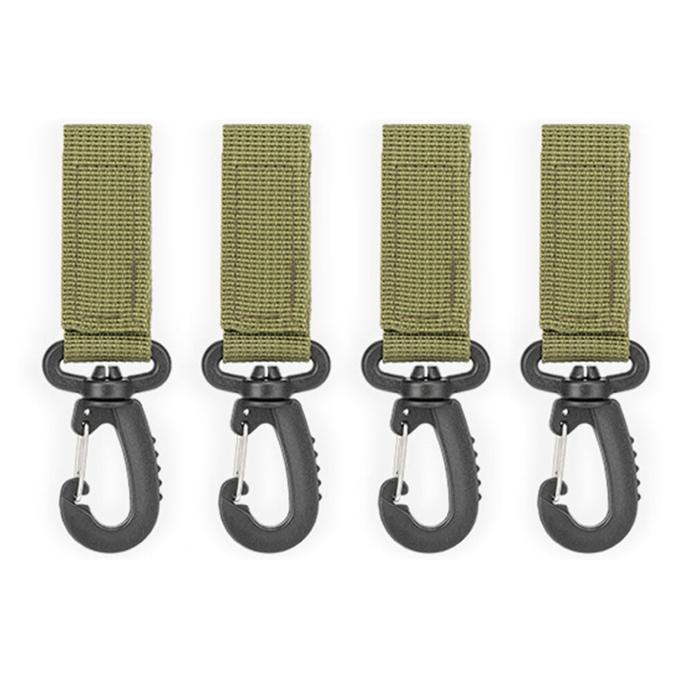 4Pcs Belt Hanging Carabiners Hook Belt Clip Key Buckles For Outdoor Sports 9329345359750