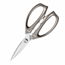 Heavy-Duty Kitchen Scissors, Stainless Steel, Compatible with Sharp Multi-Purpose Blades, Ergonomic Grip for Meat, Poultry, Fish & Veggies