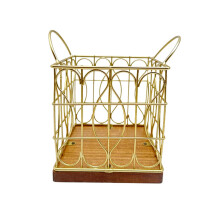 Coffee Pods Basket Round/Square Coffee Storage Basket for Kitchen Countertop Large Capacity Coffee Dispenser