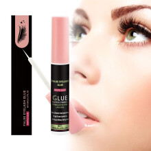Waterproof and Long-lasting Eyelash Glue with Brush Applicator Hypoallergenics 5ml