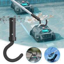 Accessoire de rechange pour robots nettoyeurs de piscine : crochet compatible avec tous les modèles, idéal pour les écumeurs, les filets et les