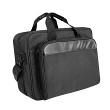 Sacoche de transport pour imprimante mobile avec bandoulière ergonomique rembourrée, idéale pour les voyages avec un trolley. Bandoulière