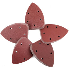 150 pieces of sanding pads, 5-hole fine sanding paper sanding discs, 40/80/120/180/240 grits