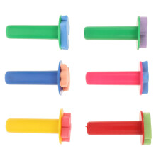 FRCOLOR 6 Pcs Sponge Paint Brush Painting Sponges Portable Easy to Hold Foam Stamps Student