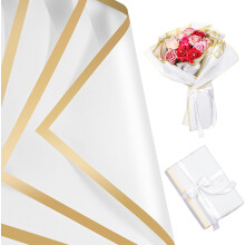 20 fogli di carta da regalo impermeabile per fiori, ideale per confezionare bouquet floreali per matrimoni, compleanni e la festa della mamma –