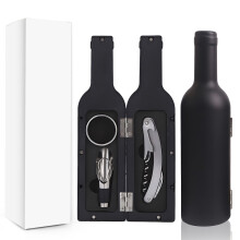 3pcs Personalized Red Wine Opener Set Wine Tool Kit Corkscrew Foil Cutter Drip Ring Wine Pourer Bottle Stopper Home Party Gift Valentine s Day Gift