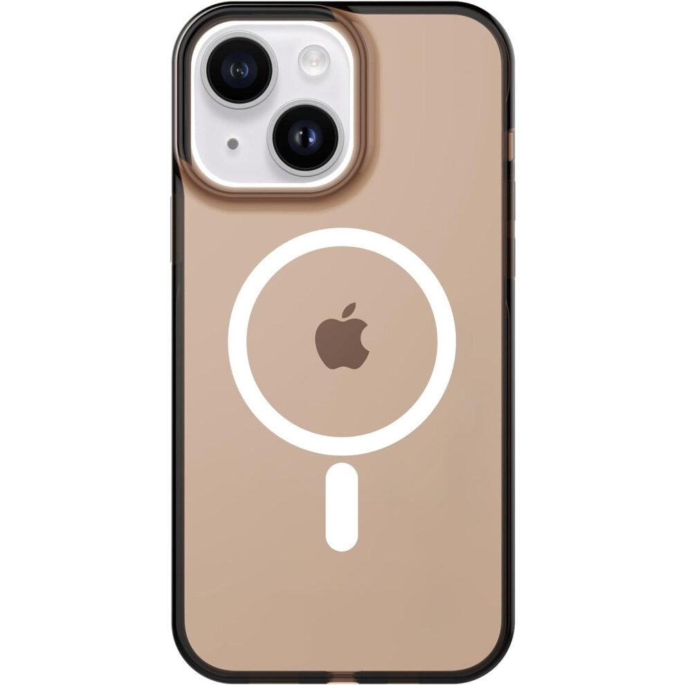 For Compatible With Iphone 13 And Compatible With Iphone 14 Magsafe Case, 6.6Ft Drop Protection, Full Body Screen Camera Protective Phone Case, Brown 9402001282620