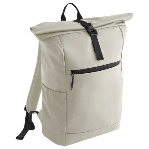 BagBase (One Size, Natural Stone) Bagbase Athlux Roll Up Backpack