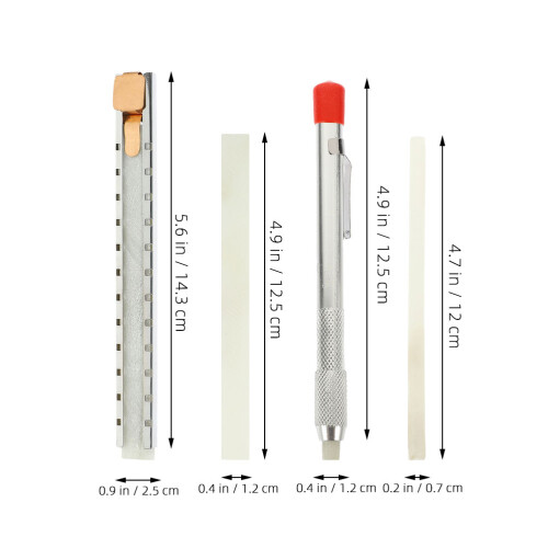 Welding Chalk Soapstone 1 Set 4.9x0.5x0.3in 1