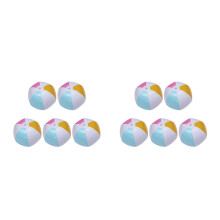 10Pièces Ballons De En PVC Multicolores Pour Fêtes Et Piscine