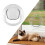 Cat Door Pet Cat Entry Exit Door Cat Hole White 5