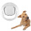Cat Door Pet Cat Entry Exit Door Cat Hole White 6