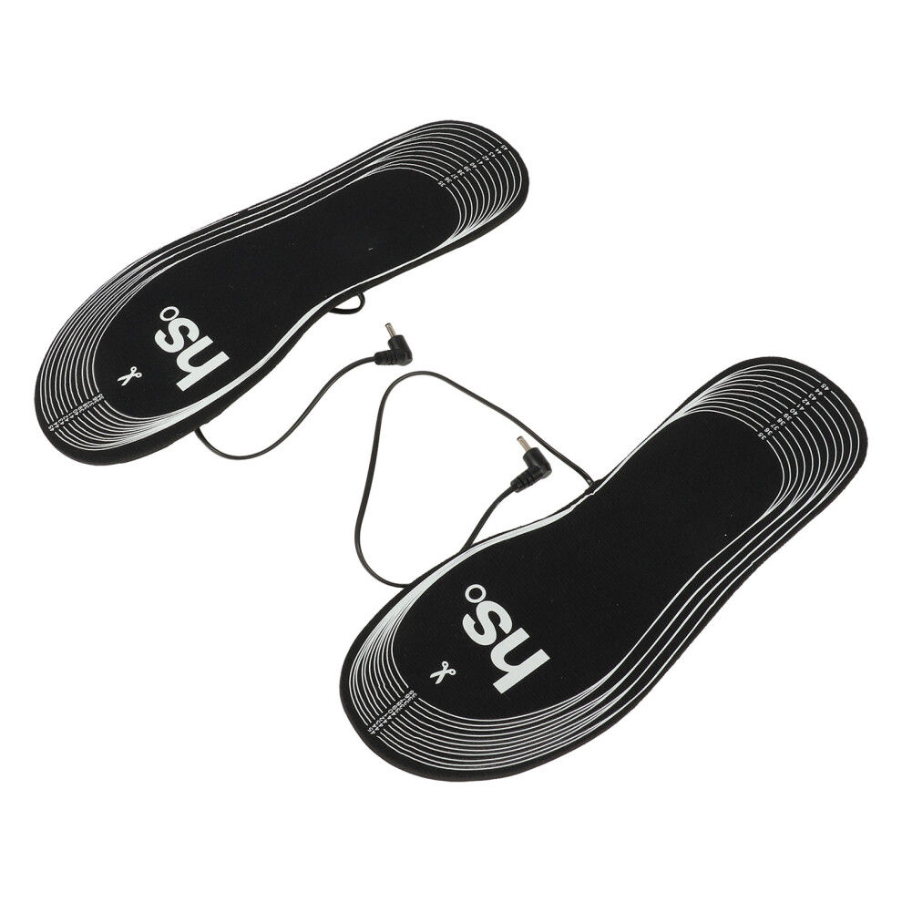 Electric Heated Insoles with Carbon Fiber, 4.5V Battery-Powered Foot Warmer