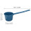 Blue Household Plastic Water Ladle Long Handle Thick Bathing Scoop 2