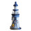 1Pc Navy Wooden Lighthouse Mini Nautical Decor for Home Office Table 2