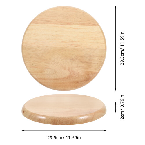 Siège Bois Khaki Pour Rond Usage Maison Résistant 1