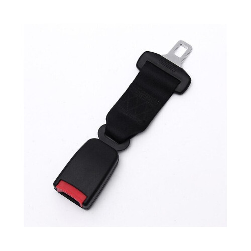 2 Packs Car Seat Belt Extender Adjustable Car Extender (23cm, Black)
