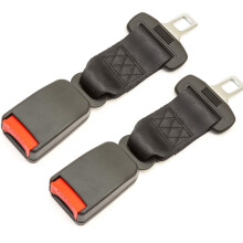 UK 2 DAYS 2PCS Car Safety Seat Belt Extension Auto Seat Belt Buckle Clip Universal Seatbelt Extender Car Van