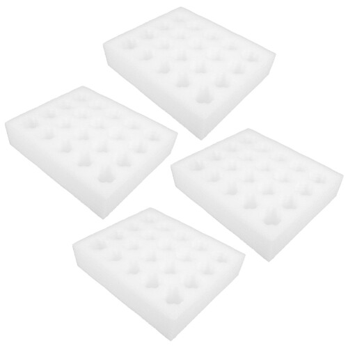 4Sets Robuster Ei-Aufbewahrungsbehälter Aus Dickem Weiß 2