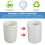 100pcs shockproof epe coated wraps pouches for shipping 30x40cm 8