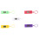 5Pcs Keychain Electronic Watches For Kids Students (Random Color) 11