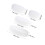 4Pcs White Foam Cake Dummies Reusable DIY Wedding Decor Models 2