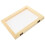 Eco-Friendly Light Brown Paper Making Screen Wooden Frame for DIY 3