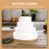 4Pcs White Foam Cake Dummies Reusable DIY Wedding Decor Models 8