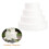 4Pcs White Foam Cake Dummies Reusable DIY Wedding Decor Models 9