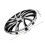 Plastic Wheel Hub Cover For Improved Design Black 1pcs 2