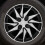 Plastic Wheel Hub Cover For Improved Design Black 1pcs 6