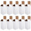 10Pcs Sturdy White Corrugated Packing Boxes for Storage and Transport 4