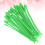 50 Pcs Plastic Sampling Spoons Mixing Spatulas Laboratory Scoops Green 6