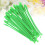 50 Pcs Plastic Sampling Spoons Mixing Spatulas Laboratory Scoops Green 10