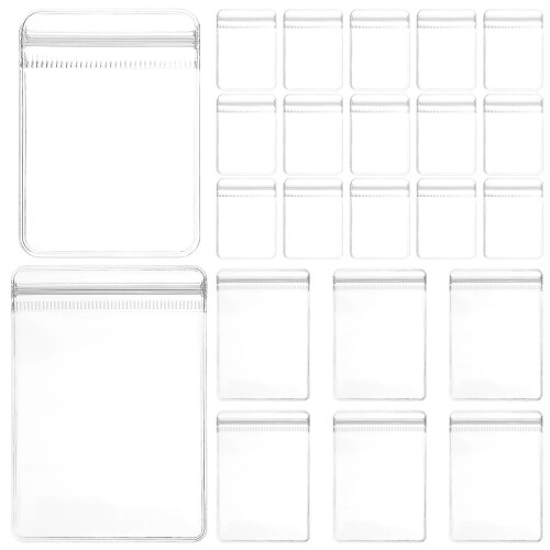Jewelry Bags Transparent 100pcs 2x2.8in 1