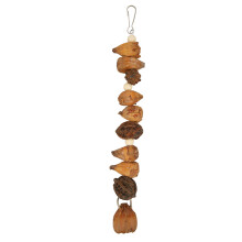 Stimulating Bird Toy Physical Exercise Safe Chew Toy, Natural Wood Chewing Fun Mental Stimulation Durable Toy Bird Friendly Materials Hanging Design